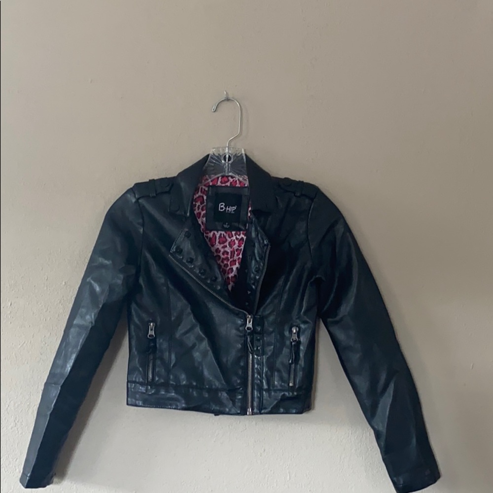 black jacket